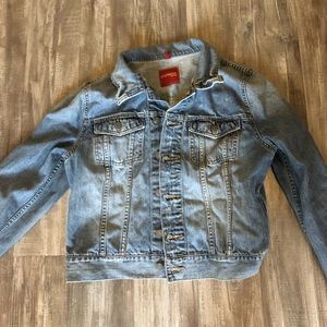 Express denim jacket - large